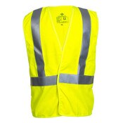 Dual Hazard FR Class 2 Contractor Hi-Vis Vest in Hi-Vis Yellow